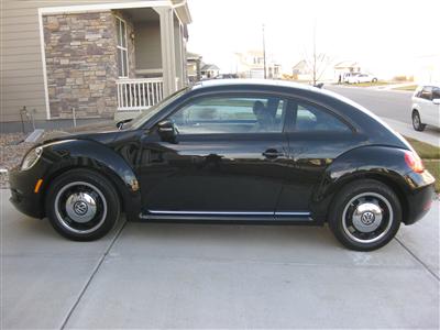 VW Beetle, modeljaar 2013